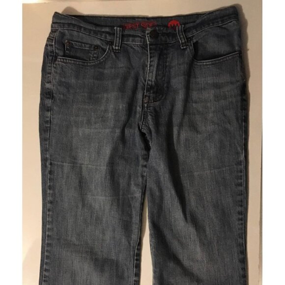 New York & Company West Side Bootcut Denim Blue Jeans Size 6 Average - Picture 2 of 4
